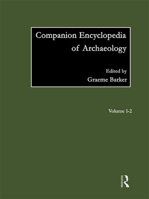 cover image of Companion Encyclopedia of Archaeology